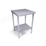 600 x 600mm Stainless Steel Island Table