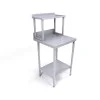 600 x 600mm Stainless Steel Wall Table & Gantry