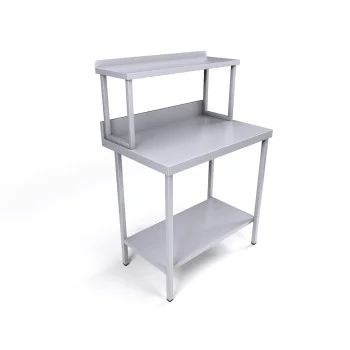 900 x 600mm Stainless Steel Wall Table & Gantry