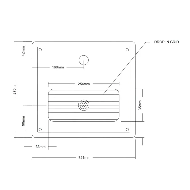 Glass Filler Tap & Drip Tray