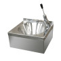 9" Wash Hand Basin & Timed Elbow Tap