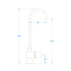 Bottle Filling Tap - Stainless