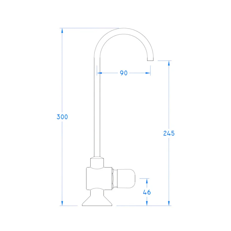 Bottle Filling Tap - Stainless