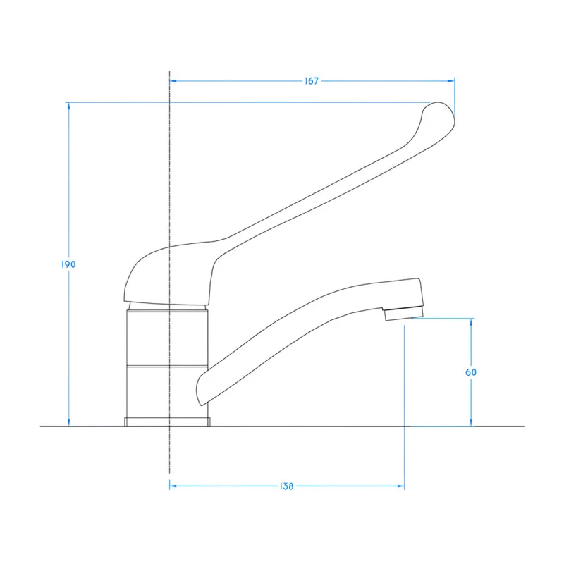 Stainless Steel Basin Mixer Tap