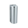Stainless Steel Back-to-Wall Pedestal Drinking Fountain