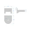 Compact Stainless Steel Drinking Fountain