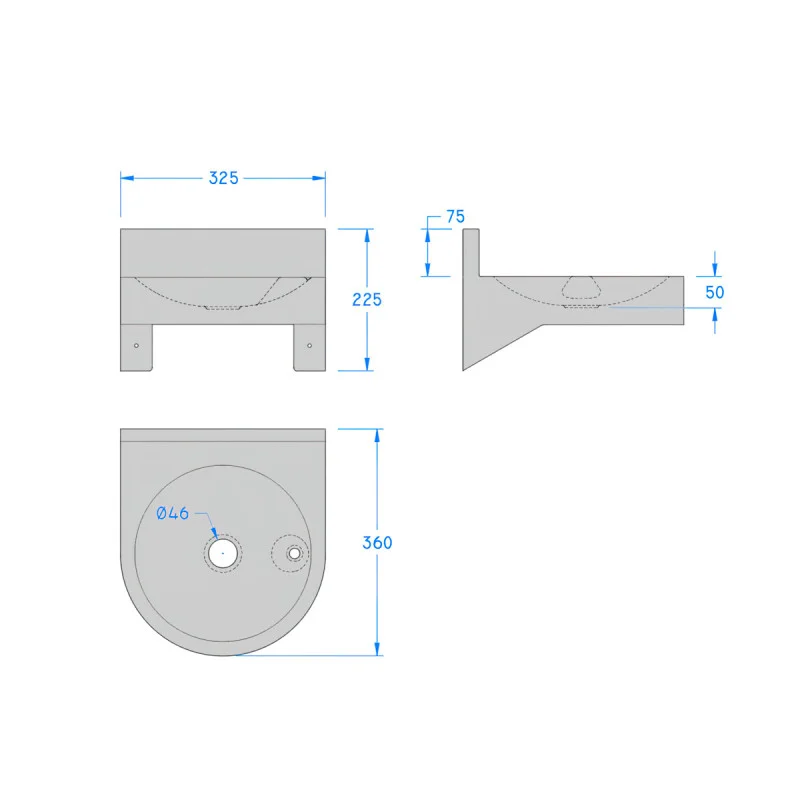 Compact Stainless Steel Drinking Fountain