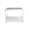 Stainless Steel Catering Prep Table - 1200 x 600mm