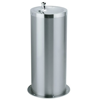 Central "Island" Pedestal Drinking Fountain (Floor Mounted)