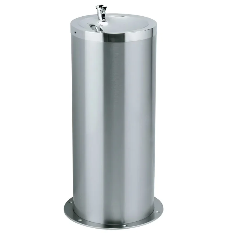 Central "Island" Pedestal Drinking Fountain (Floor Mounted)