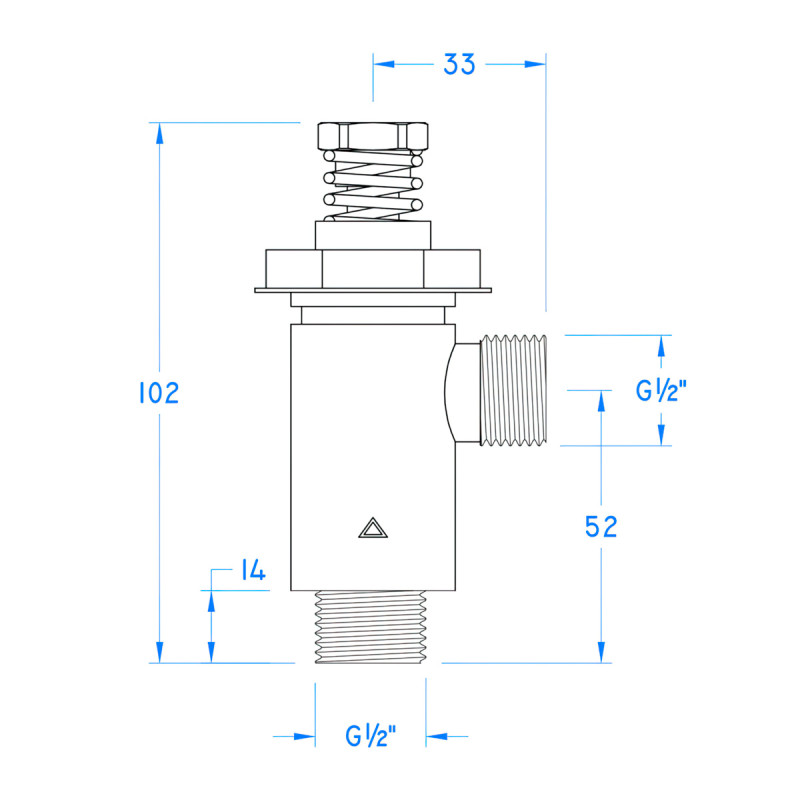 Brass Push Valve - FR8600