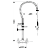 Wall Mounted Pre Rinse Unit