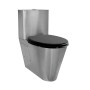 Close Coupled Stainless Steel Toilet