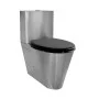 Close Coupled Stainless Steel Toilet