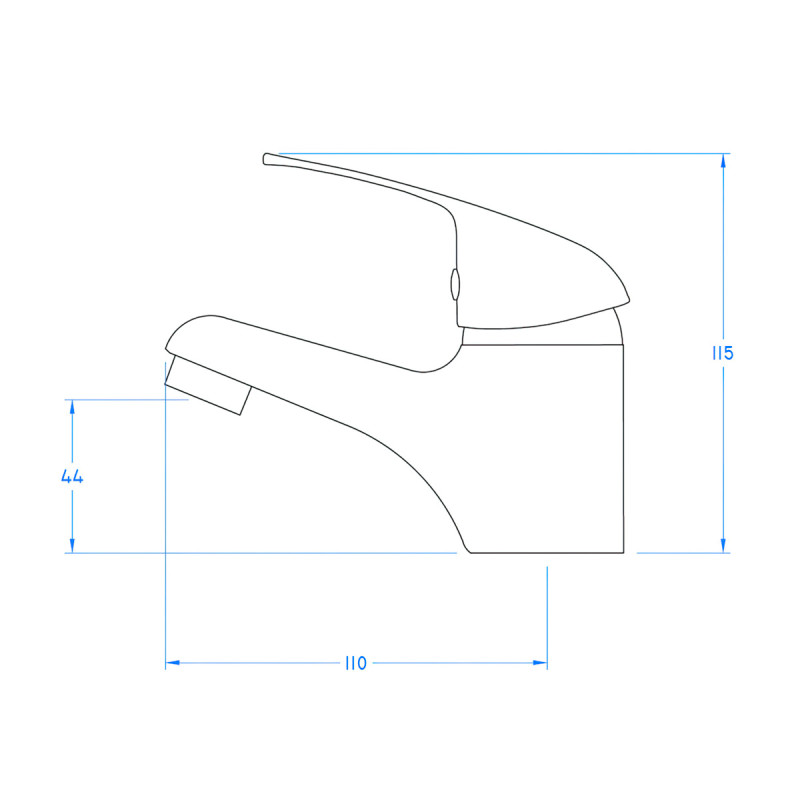 Monobloc Basin Mixer Tap