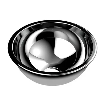 Domed Inset Stainless Steel Hand Basin (⌀300mm)