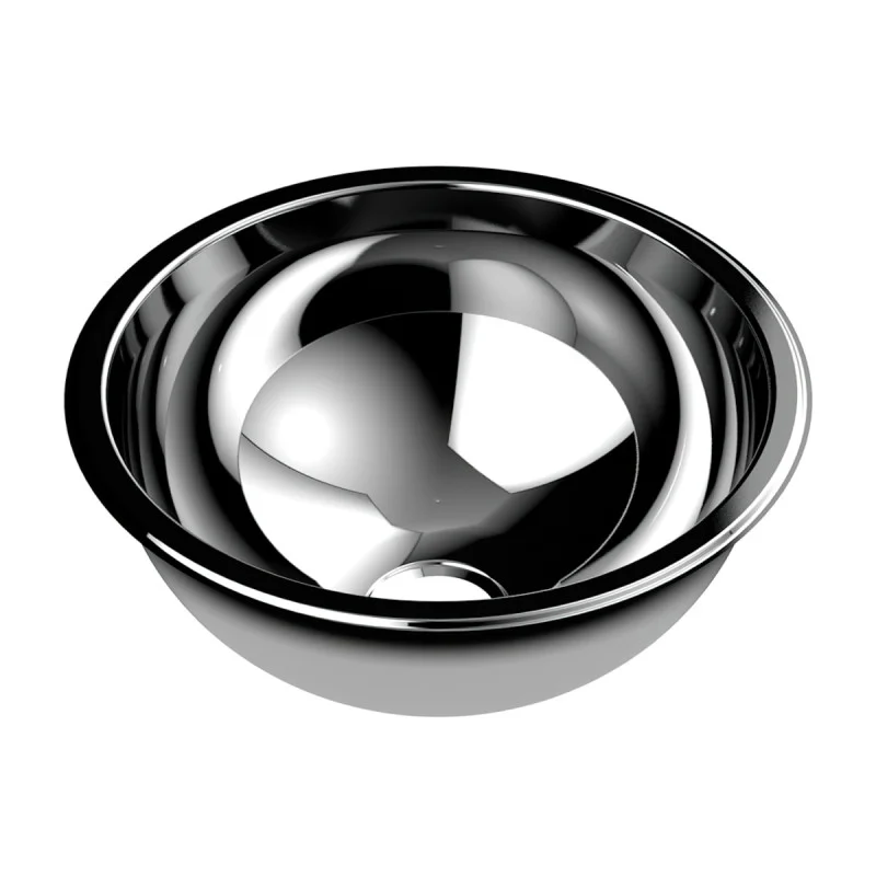 Domed Inset Stainless Steel Hand Basin (⌀300mm)