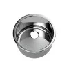 Cylindrical Inset Stainless Steel Hand Basin (⌀260mm)
