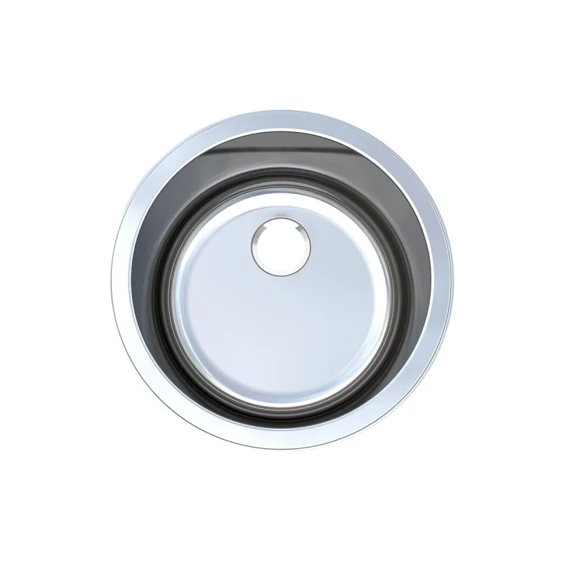 Cylindrical Inset Stainless Steel Hand Basin (⌀260mm)