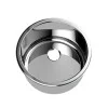 Cylindrical Inset Stainless Steel Hand Basin (⌀300mm)