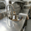 Cylindrical Inset Stainless Steel Hand Basin (⌀300mm)