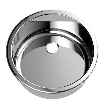 Cylindrical Inset Stainless Steel Hand Basin (⌀380mm)