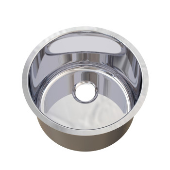 Cylindrical Undermount/Weld In Stainless Steel Hand Basin (⌀260mm)