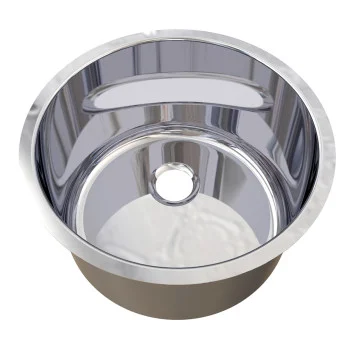 Cylindrical Undermount/Weld In Stainless Steel Hand Basin (⌀300mm)
