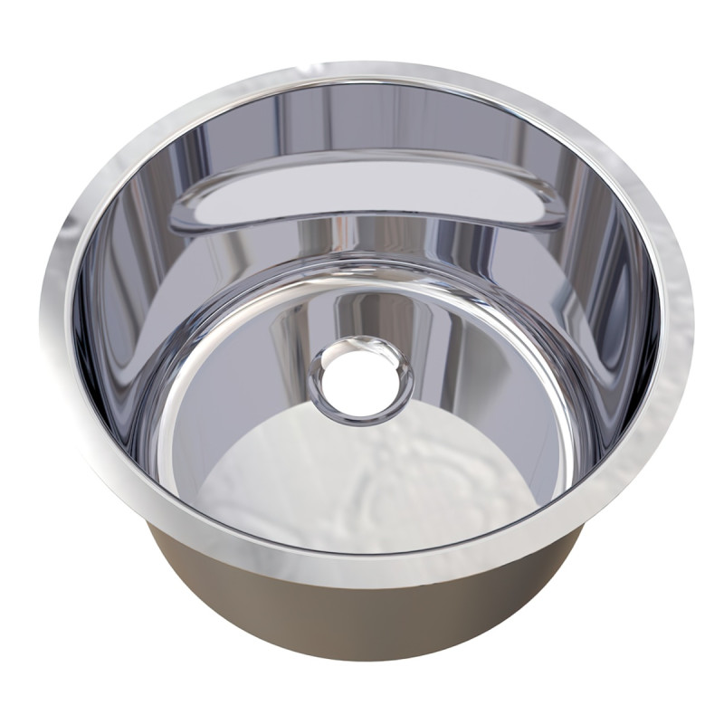 Cylindrical Undermount/Weld In Stainless Steel Hand Basin (⌀300mm)