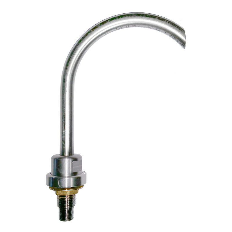 Stainless Steel Deck Spout - Fixed