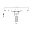 Jug Rinser Fountain - 145mm