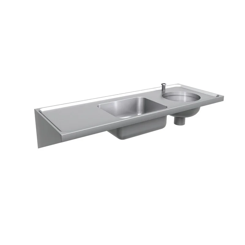 Combined Sluice Sink [DU-HS] - Top Entry