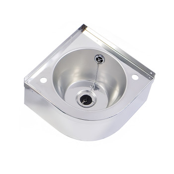 Corner Stainless Steel Hand Basin
