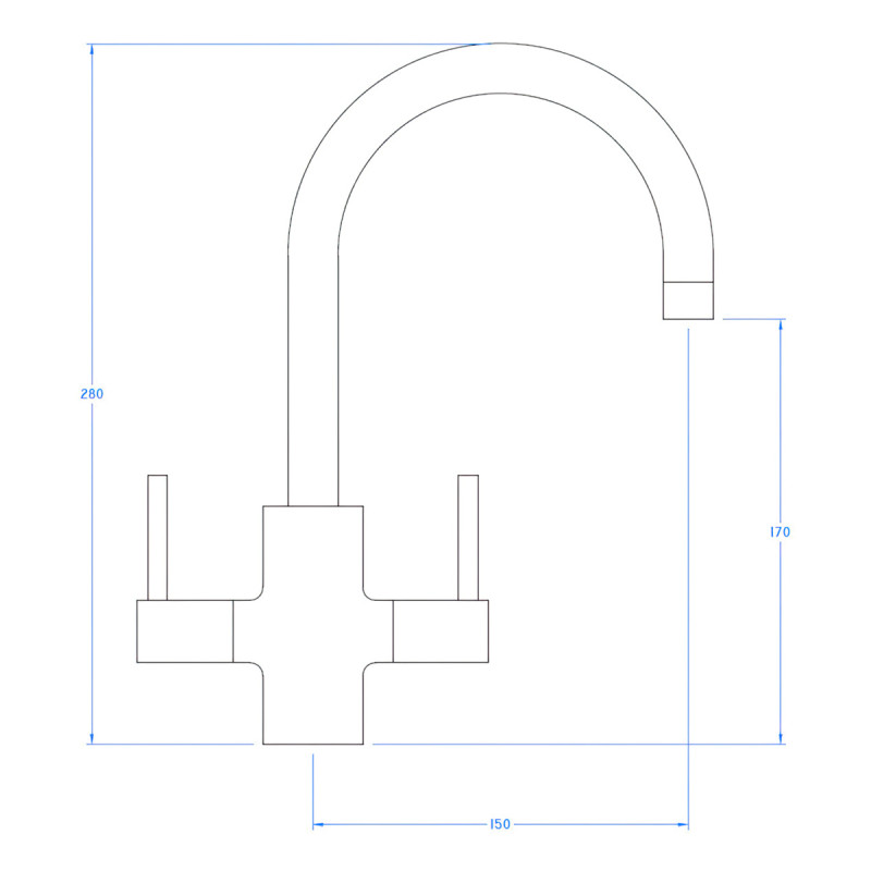 Mono Kitchen Mixer Tap