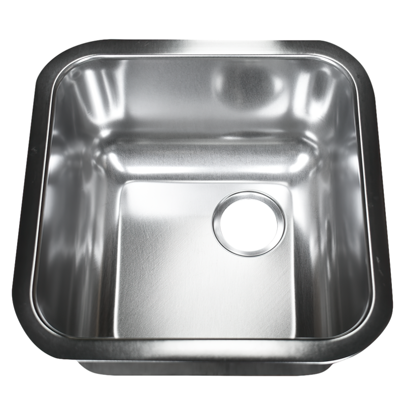 250 x 250 x 160mm Weld-in Bowl