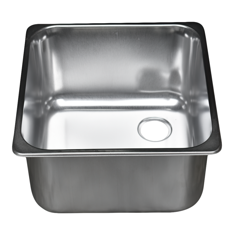 330 x 330 x 200 Stainless Steel Inset Bowl