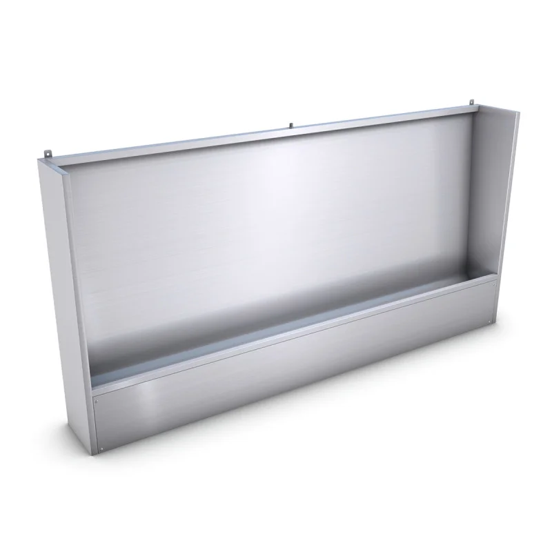 Stainless Steel Floor Standing Trough Urinal 2400mm
