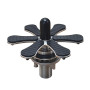 Glass Rinser Fountain With Rotating Spray