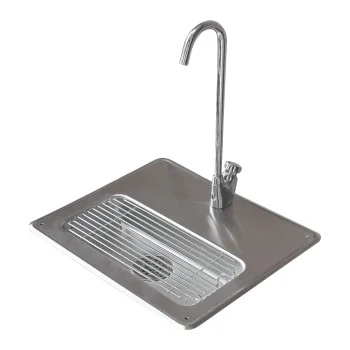 Counter Inset Stainless Steel Bottle Filling Station 