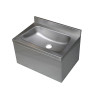 Large Stainless Steel Hand Basin with shroud