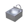 Compact Stainless Steel Leg Operated Hand Basin