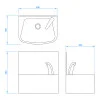 Sensor Operated Stainless Steel Hand Basin - Heavy Duty