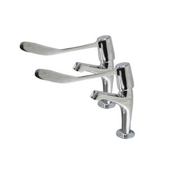 Long Lever Basin Pillar Taps