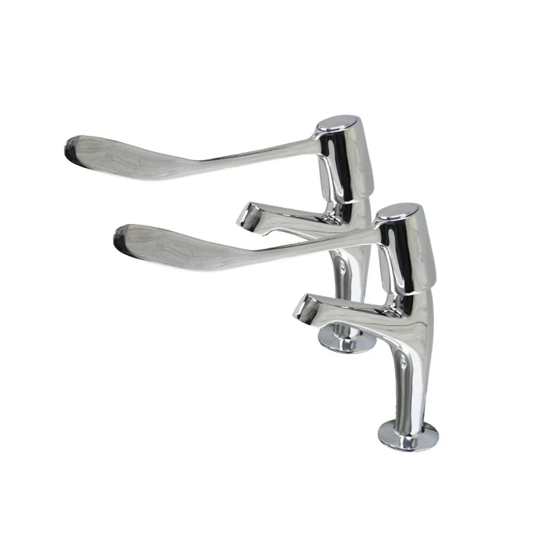 Long Lever Basin Pillar Taps