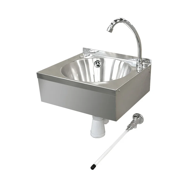 12" Wash Hand Basin - Leg Operated