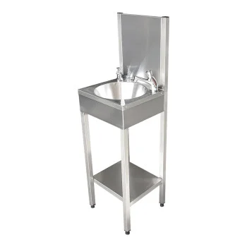 Hand Wash Station & Self Closing Mixer Tap