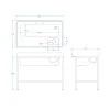 1200 x 700mm Multi Purpose Sink