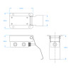 Stainless Steel Leg Operated Push Valve