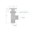 Stainless Steel Push Button Valve