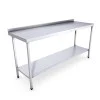 Stainless Steel Catering Prep Table - 1800 x 600mm